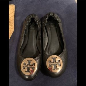 Tory Burch Black Reva flats size 37